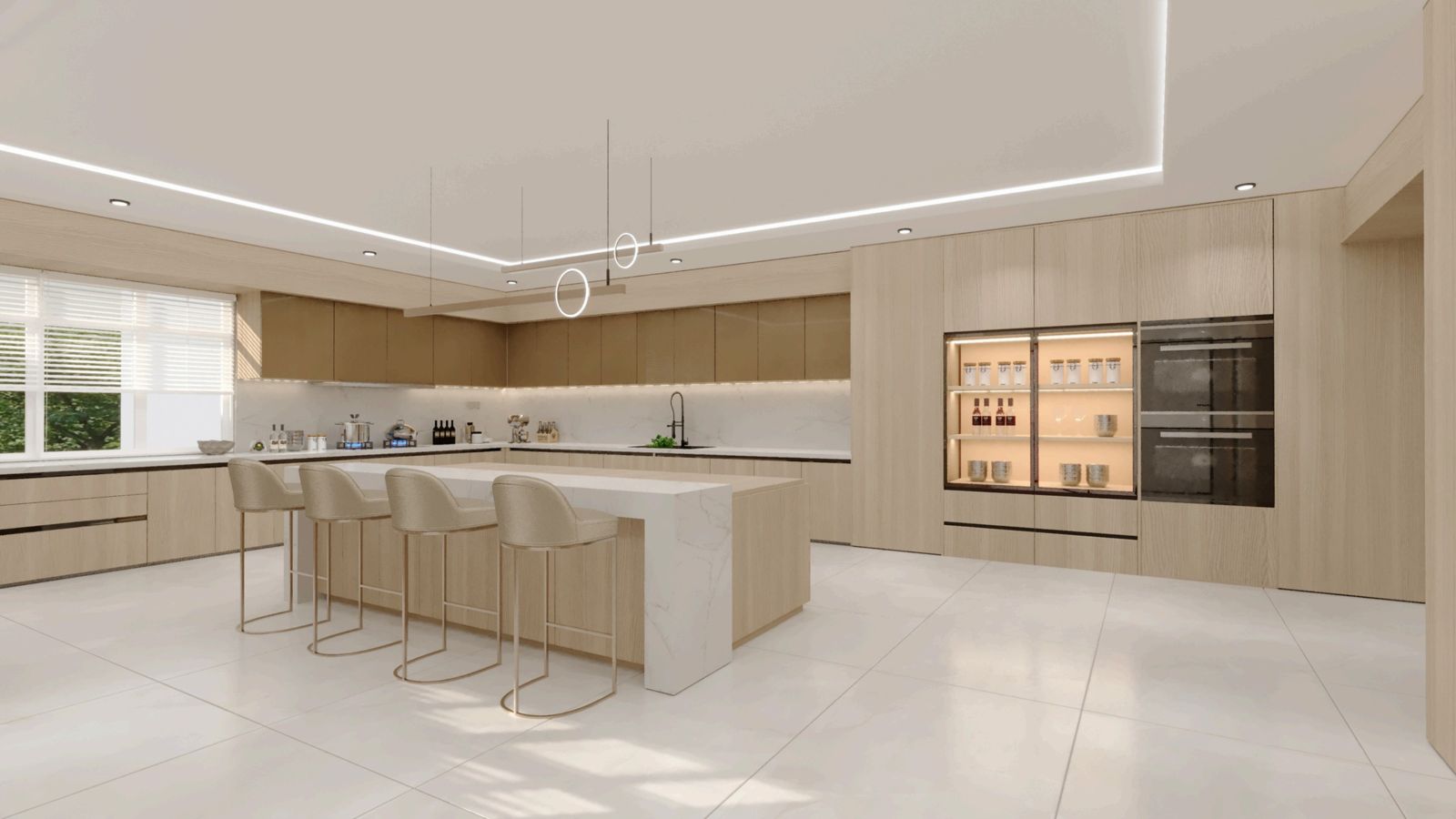 Kitchen, Apartment 403-404, Sharjah.